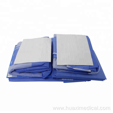 Disposable Non-woven Surgery Angiography Pack Surgical Drape